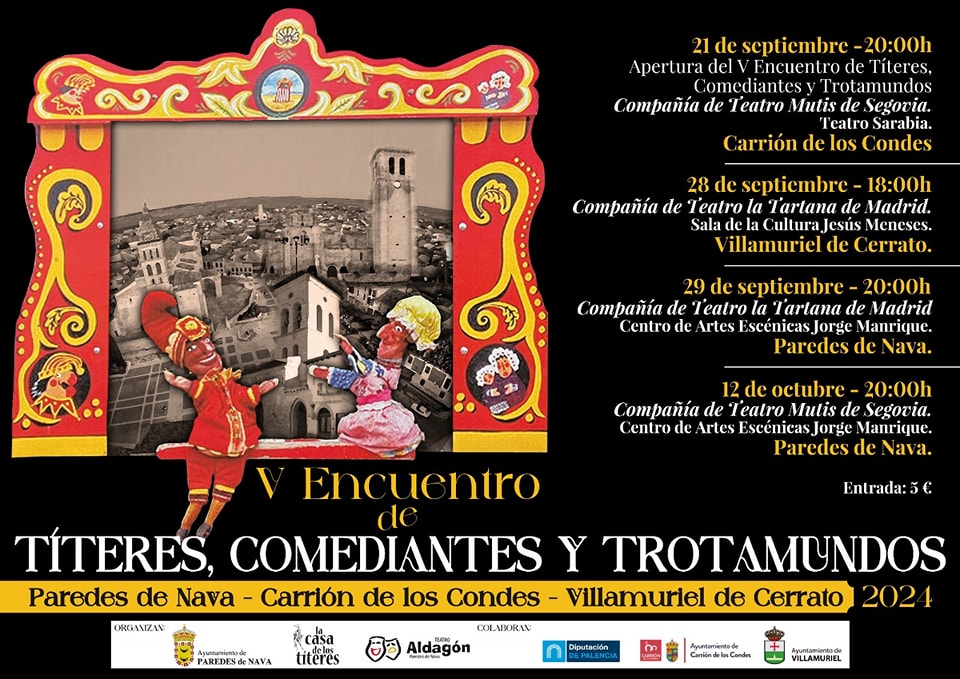 V Encuentro de Títeres, Comediantes y Trotamundos