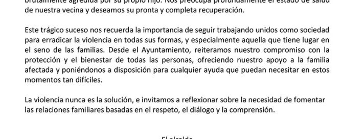 Comunicado del Ayuntamiento de Carrión de los Condes