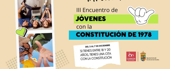 III Encuentro de Jóvenes con la Constitución de 1978