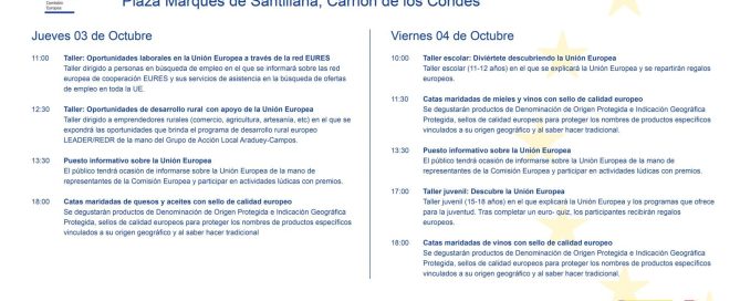 PROGRAMA CARPA DE LA UNIÓN EUROPEA