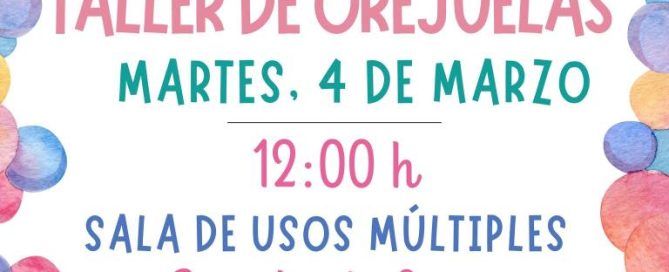 Carnaval 2025 Taller De Orejuelas