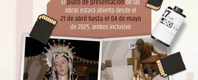 Cartel Concurso de Fotografía de Semana Santa 2025