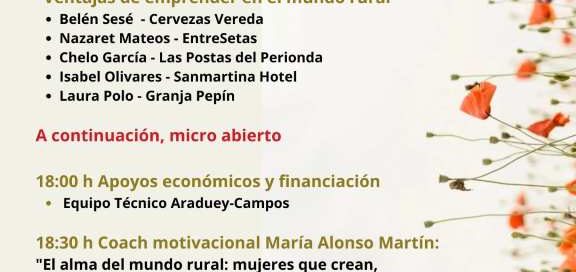 Foro mujeres empres. mundo rural