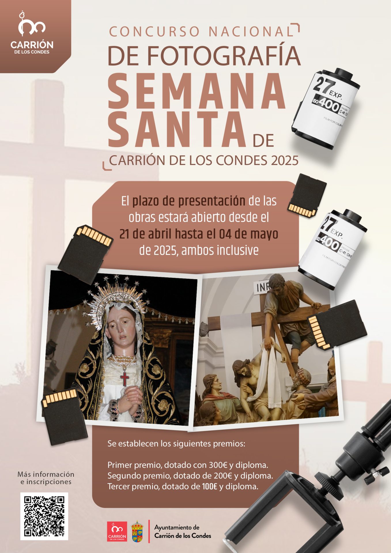 Cartel Concurso de Fotografía de Semana Santa 2025