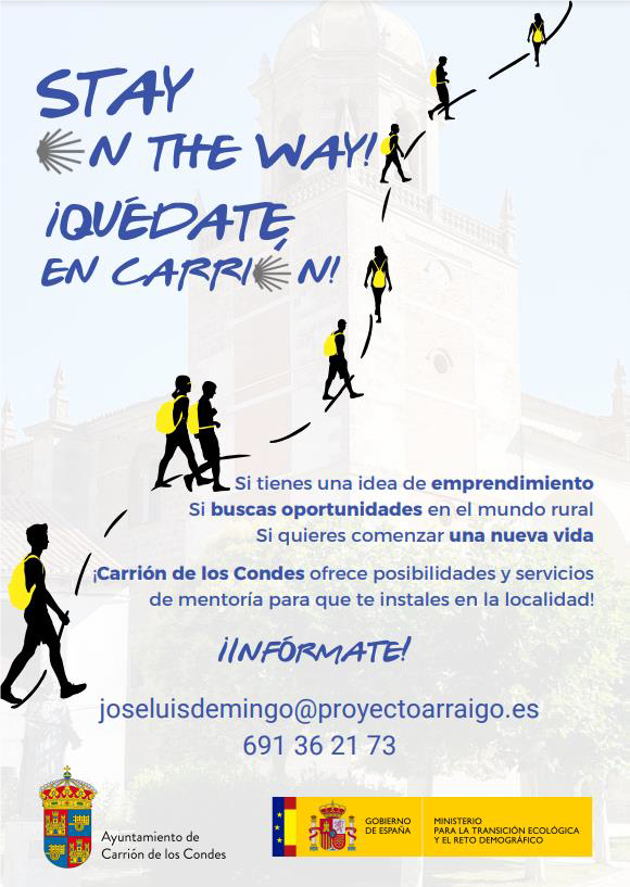 PROYECTO “STAY ON THE WAY-QUÉDATE EN CARRIÓN”.