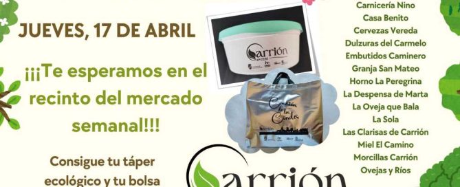 Consigue tu táper ecológico y tu bolsa reutilizable.