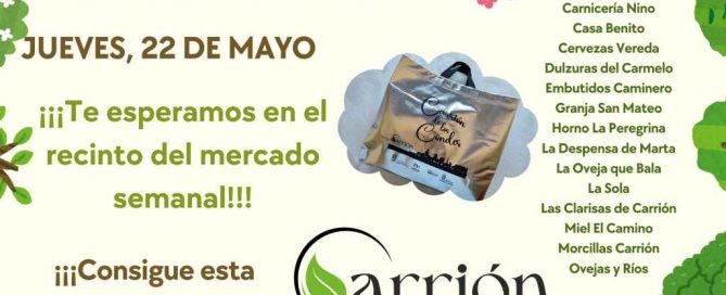 Compra productos Carrión KM CERO este jueves 22 de mayo