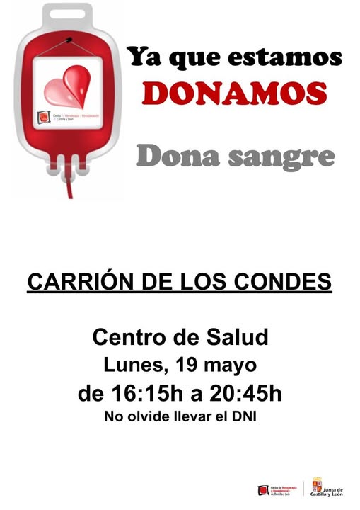 CAMPAÑA DONACIÓN DE SANGRE