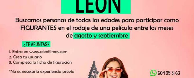 Se buscan figurantes para película