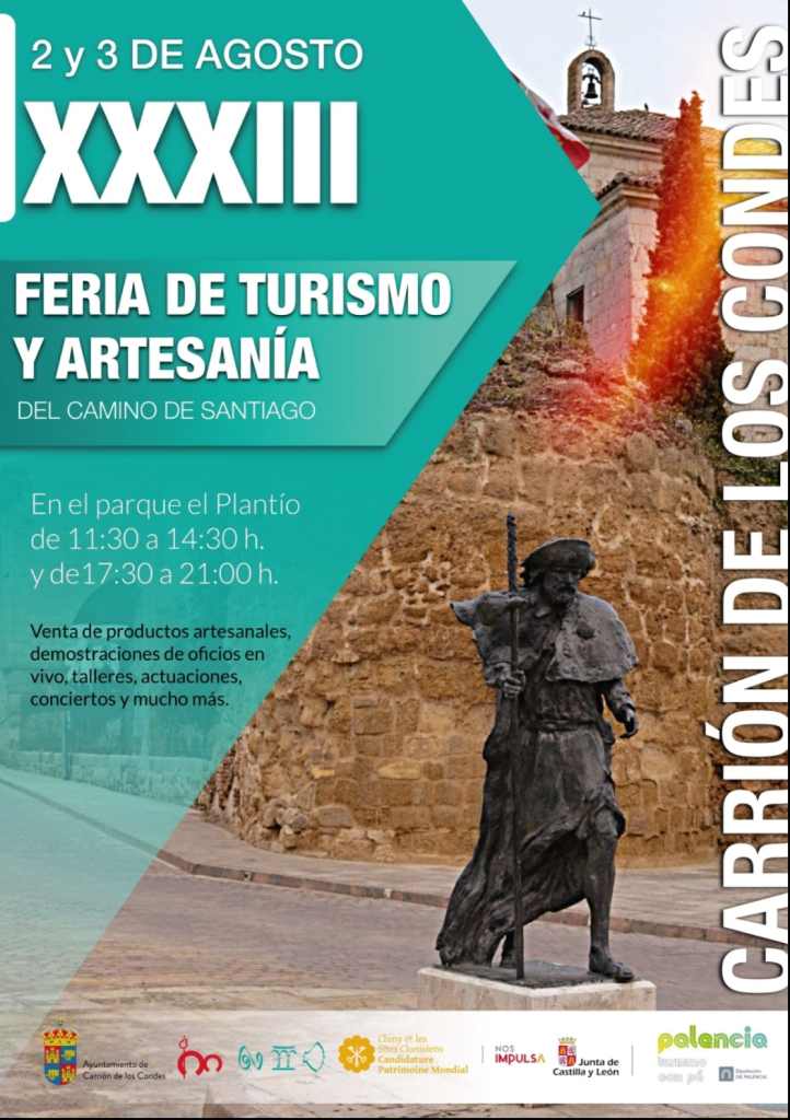 Programa de la XXXIII Feria de Turismo y Artesanía del Camino de Santiago