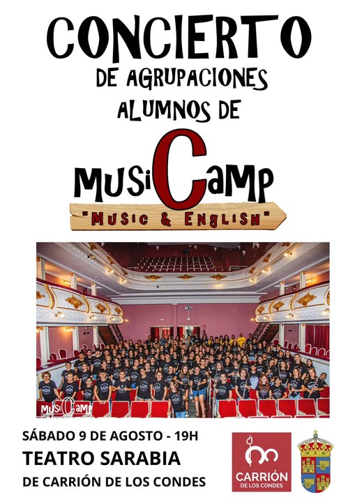 CONCIERTO DE AGRUPACIONES DE ALUMNOS DE MUSICAMP / TEATRO SARABIA