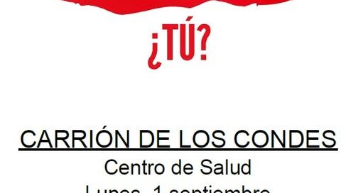 DONACIÓN DE SANGRE