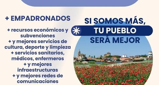 Nos faltas TÚ - EMPADRÓNATE