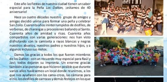 PREGÓN POPULAR PEÑAS: EL RECORRIDO, CHIRONA Y LOS DALTÓN