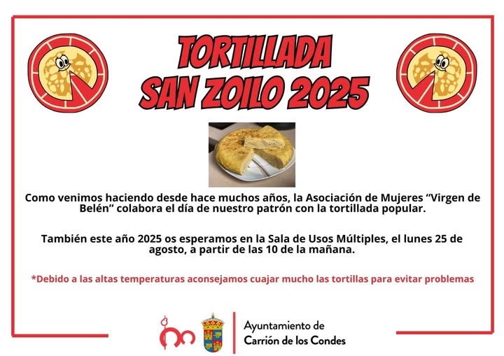 tortillada SAN ZOILO 2025