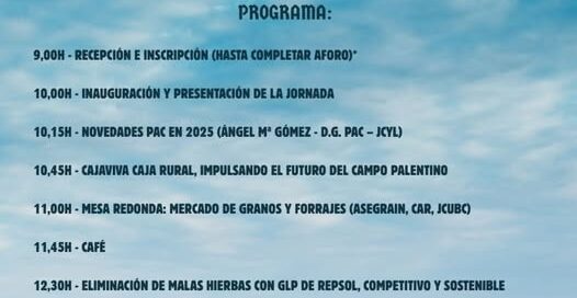 JORNADA TECNOLOGÍA CEREAL Y FORRAJE