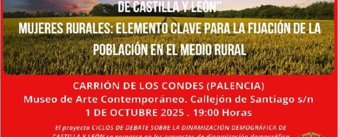 Mujeres rurales: elemento clave para la fijación de la población en el medio rural.