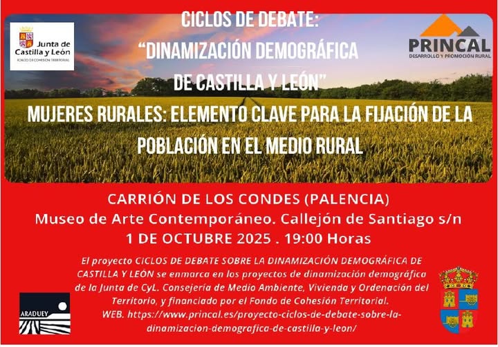 Mujeres rurales: elemento clave para la fijación de la población en el medio rural.