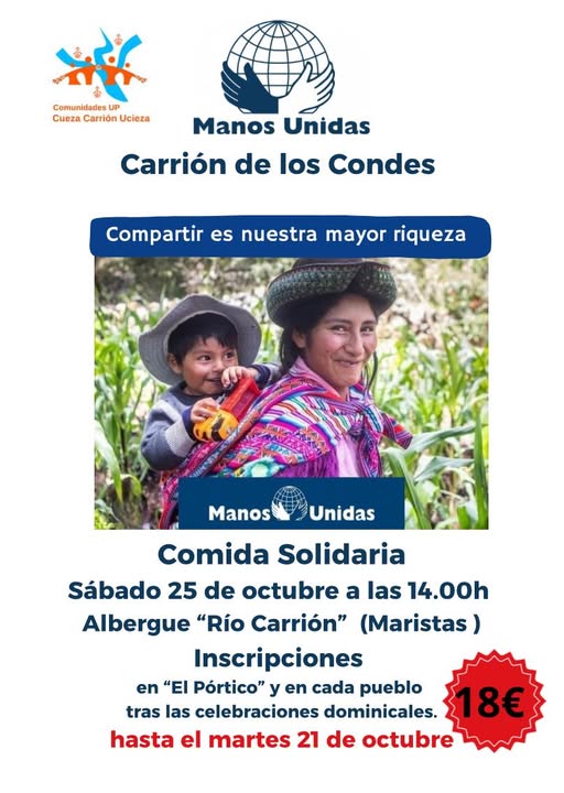 Comida solidaria Manos Unidas