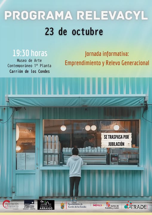 charla informativa sobre RELEVO GENERACIONAL y EMPRENDIMIENTO.