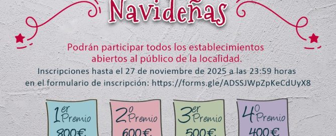6º Concurso de Escaparates y fachadas navideñas de Carrión de los Condes.