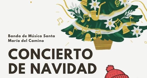 Concierto de Navidad de la Asociación Cultural Musical Santa María del Camino.