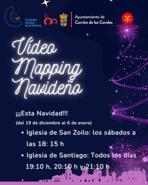 Disfruta toda la Navidad del Video Mapping Navideño: