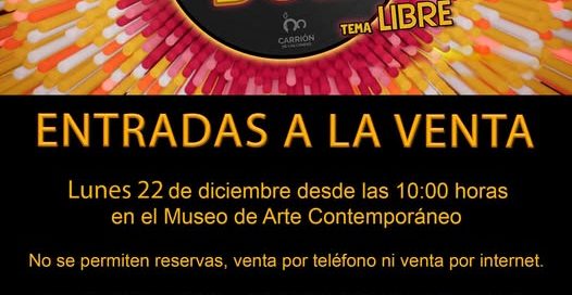 Venta de Entradas Carrión me Suena 2025