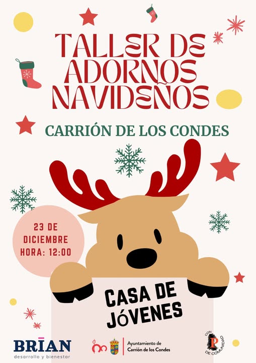 ¡Taller de Adornos Navideños!