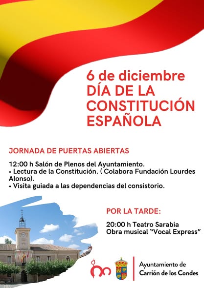 ¡¡¡FELIZ DÍA DE LA CONSTITUCIÓN!!!