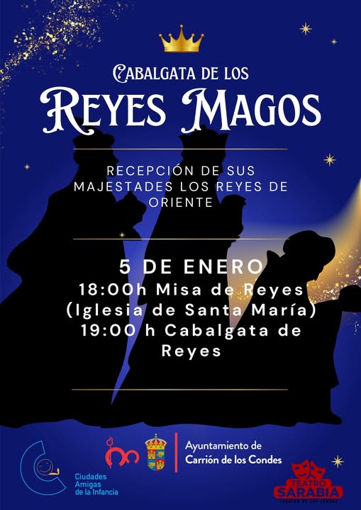 Cabalgata de Reyes en Carrión de los Condes