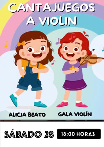 CANTAJUEGOS A VIOLÍN