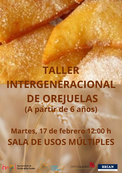 TALLER DE OREJUELAS EN CARRIÓN