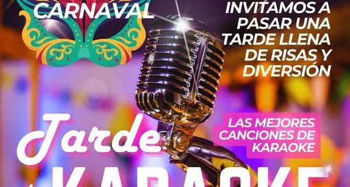¡PREPARAD ESAS GARGANTAS! LLEGA EL KARAOKE DE CARNAVAL