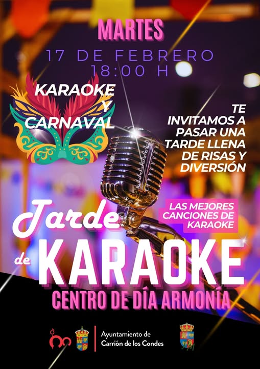 ¡PREPARAD ESAS GARGANTAS! LLEGA EL KARAOKE DE CARNAVAL