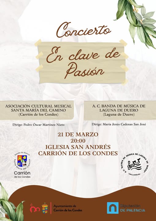 La Banda de Carrión nos invita al concierto de música sacra