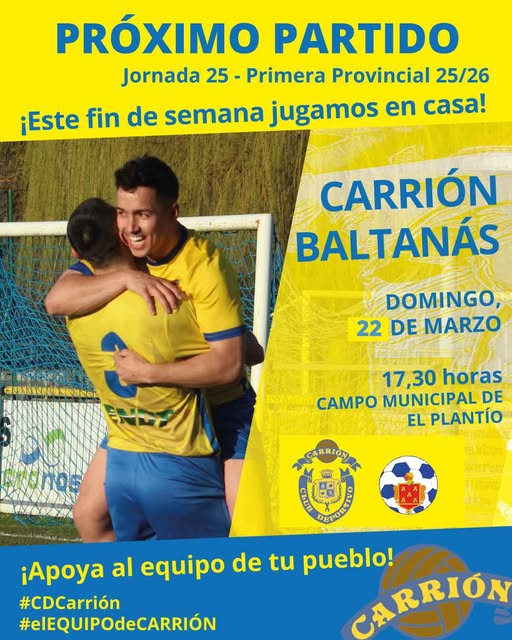 Próximo partido CD Carrión