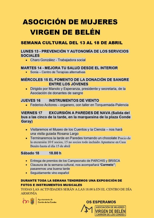 ¡Arrancamos nuestra Semana Cultural!