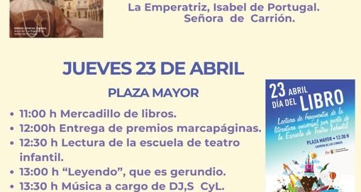 ¡Celebramos la Semana del Libro y de la Comunidad en Carrión de los Condes!