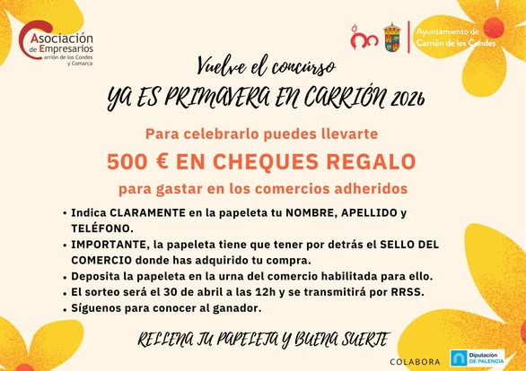 ¡En Carrión de los Condes apostamos por lo nuestro! 01