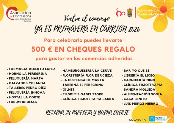 ¡En Carrión de los Condes apostamos por lo nuestro! 01