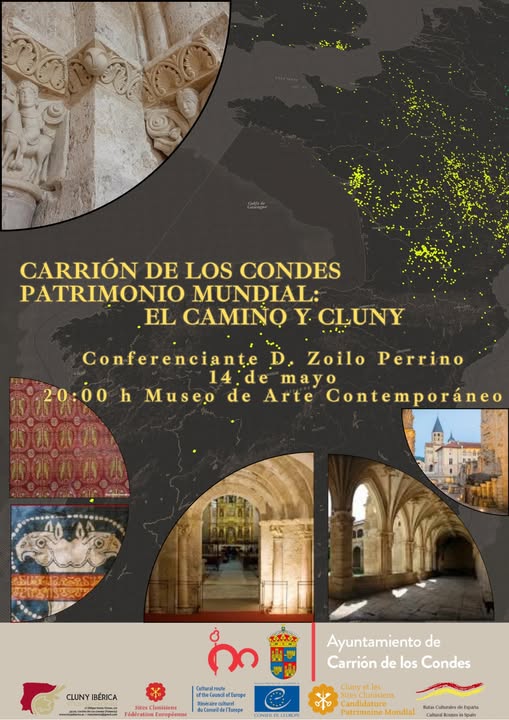 CONFERENCIA: "Carrión de los Condes Patrimonio Mundial: El Camino y Cluny"