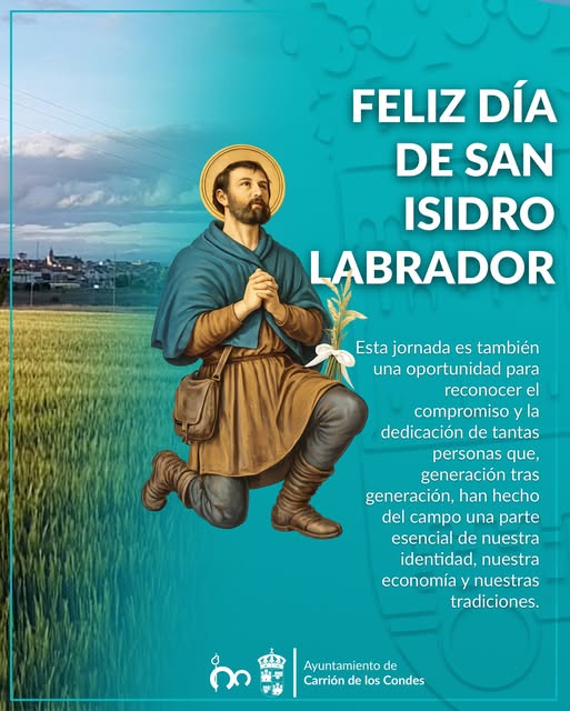 FELIZ DÍA DE SAN ISIDRO LABRADOR