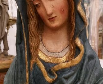 PRESENTACIÓN DE LA TALLA RESTAURADA DE LA VIRGEN DE LA PIEDAD