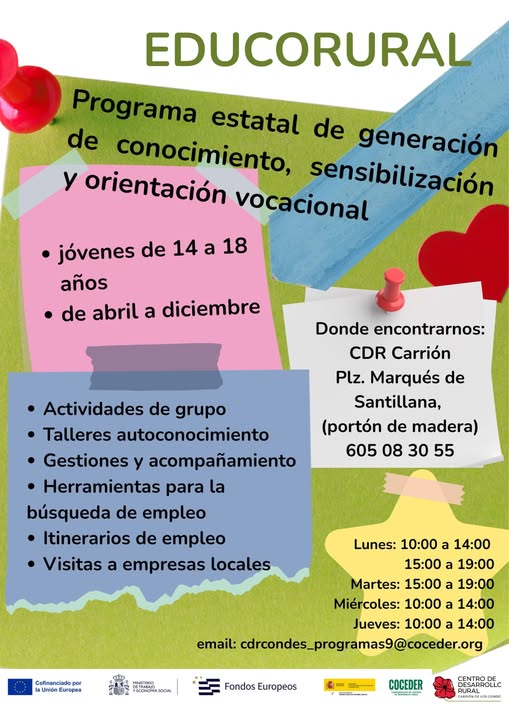 programa #EDUCORURAL!
