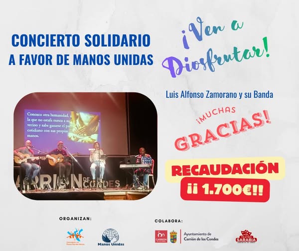 ¡Éxito rotundo y solidaridad en Carrión!